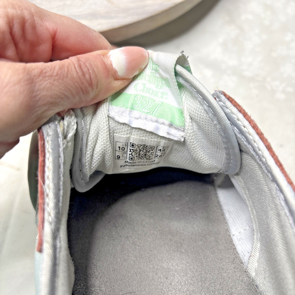 New Balance 327 Men’s/Women’s Sneakers Suede Nylon Multi-Color Rust Gray 10 - Picture 6 of 8